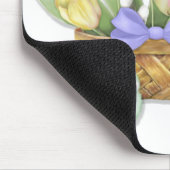 Spring Tulip Basket Muismat (Hoek)