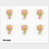 Spring Tulip Boeket Stickers (Vel)