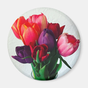 Spring Tulip Bouquet Magneet