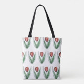Spring Tulip: een symbool van liefde en een nieuw  Tote Bag (Achterkant)