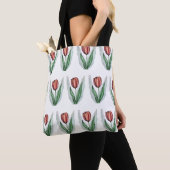 Spring Tulip: een symbool van liefde en een nieuw  Tote Bag (Dichtbij)