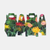 Spring Tulip Favor Box Bedankdoosjes (Uitgevouwen)