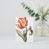 Spring Tulip | Florence-Waterverf Visitekaartje (Staand voorkant)