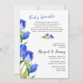 Spring Tulip Flowers 2e Kind Baby Strooi Kaart (Voorkant)