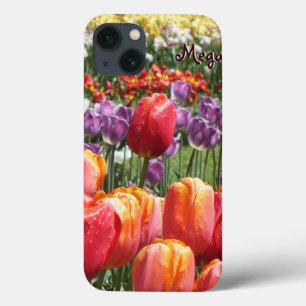Spring Tulip Garden iPad-draagtas - Personaliseren Case-Mate iPhone Case