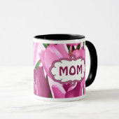 Spring Tulip Painting Moederdag Gift Mok (Voorkant rechts)