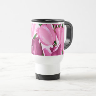 Spring Tulip Painting Moederdag Gift Reisbeker