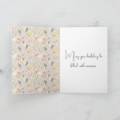 Spring Tulip Patroon Kaart (Binnen)