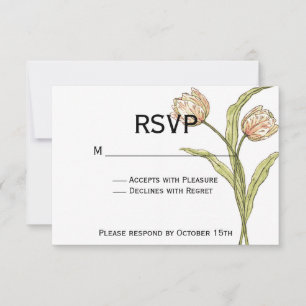 Spring Tulip RSVP (volledig aanpasbaar)