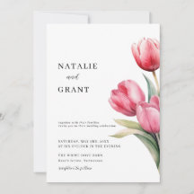 Spring Tulip Wedding