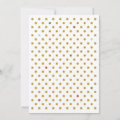 Spring Tulips Bridal Shower Invitation Kaart (Achterkant)