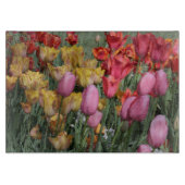 Spring Tulips Cutting Board Snijplank (Voorkant)