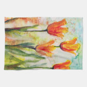 Spring Tulips Kitchen Towel Theedoek (Horizontaal)