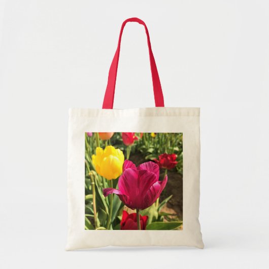 Spring Tulips (Oregon) Tote Bag (Voorkant)