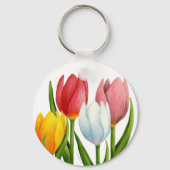 Spring Tulips Sleutelhanger (Voorkant)