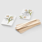 Spring Tulips trouwgunst fans Handwaaier (Niet-gemonteerd)