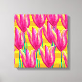 Spring Tulpen Canvas Print (Voorkant)