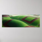 Spring Turning door Grant Wood Poster (Voorkant)