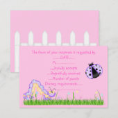 SPRING TWEE RSVP KAARTJE (Voorkant / Achterkant)