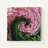 Spring twirl..... notitieboek (Achterkant)