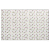 Spring uil en naam gepersonaliseerd stof (Yard (91,4 cm))