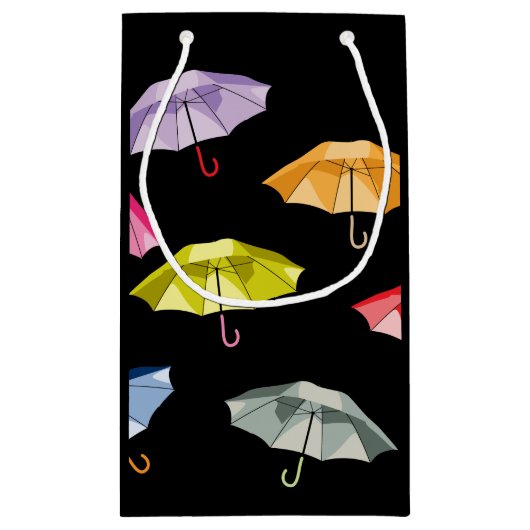 Spring Umbrellas Klein Cadeauzakje (Achterkant)