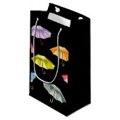 Spring Umbrellas Klein Cadeauzakje (Voorkant Gekanteld)