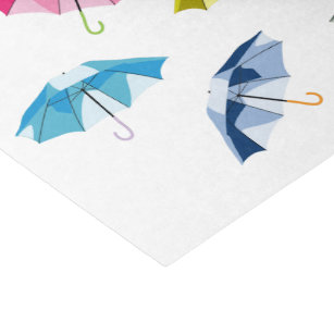 Spring Umbrellas Tissuepapier