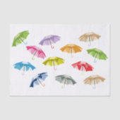 Spring Umbrellas Tissuepapier (Voorkant)