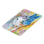 Spring Unicorn Magneet (Linkerzijde)