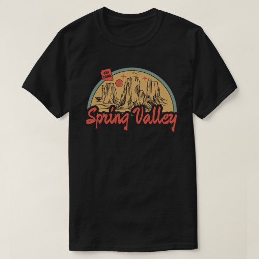 Spring Valley, Arizona T-shirt (Design voorkant)