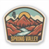 Spring Valley, Illinois Sticker (Voorkant)