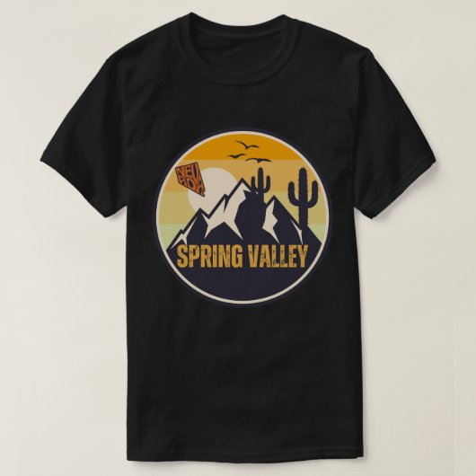 Spring Valley, Nevada T-shirt (Design voorkant)