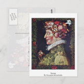 Spring van Giuseppe Arcimboldo Briefkaart (Voorkant / Achterkant)