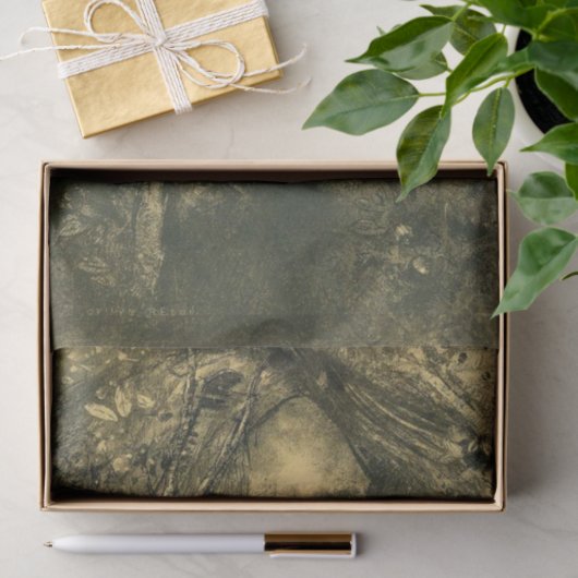 Spring van Odilon Redon Tissue Paper Tissuepapier (Geschenk)