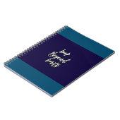 Spring verder dan de grenzen notitieboek (Linkerzijde)
