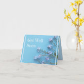 Spring-vergeet-me-niet bloemen Kaart (Gele Bloem)