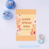 SPRING VERKOOP FLYER (Enkel)