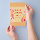SPRING VERKOOP FLYER (Hand)