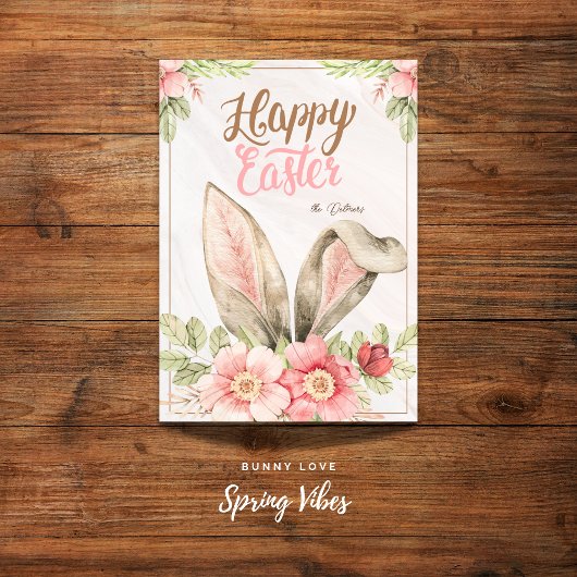 Spring Vibes & Bunny Love Feestdagen Kaart