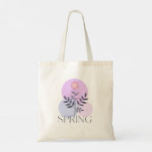 Spring Vibes  Canvas tas (Achterkant)