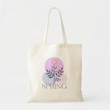Spring Vibes  Canvas tas
