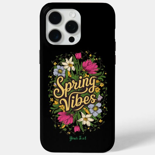 Spring Vibes Case-Mate iPhone Case (Achterkant)