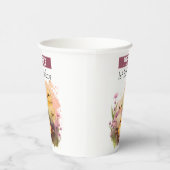 Spring vibes Chicks - 1e verjaardag - Papieren Bekers (Rechts)