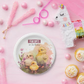 Spring vibes Chicks - Verjaardagsfeest - Papieren Bordje (Feest)