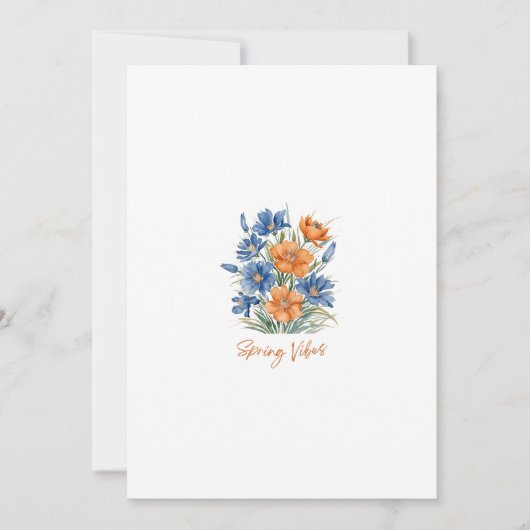 Spring VIbes Kaart (Voorkant)