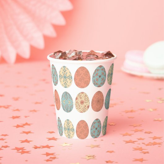 Spring Vibes - Paaspapier Cup met Bloemen Ei Pa Papieren Bekers (Insitu)
