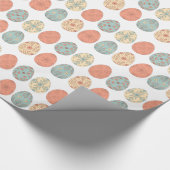 Spring Vibes - Paaswikkelpapier met Bloemen E Cadeaupapier (Hoek)