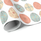 Spring Vibes - Paaswikkelpapier met Bloemen E Cadeaupapier (Rol Hoek)