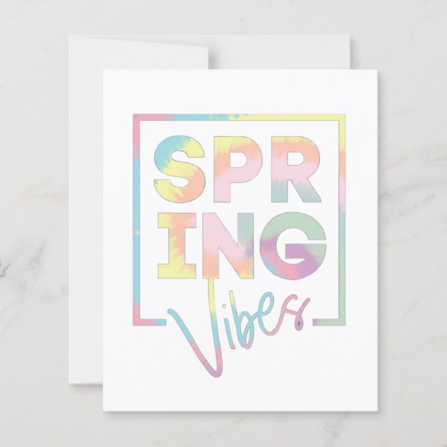 Spring Vibes Pastel Graphic (Voorkant)